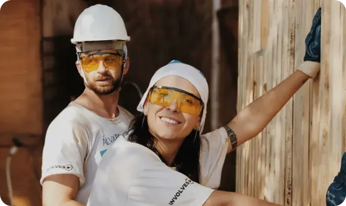 Construction Site Workers