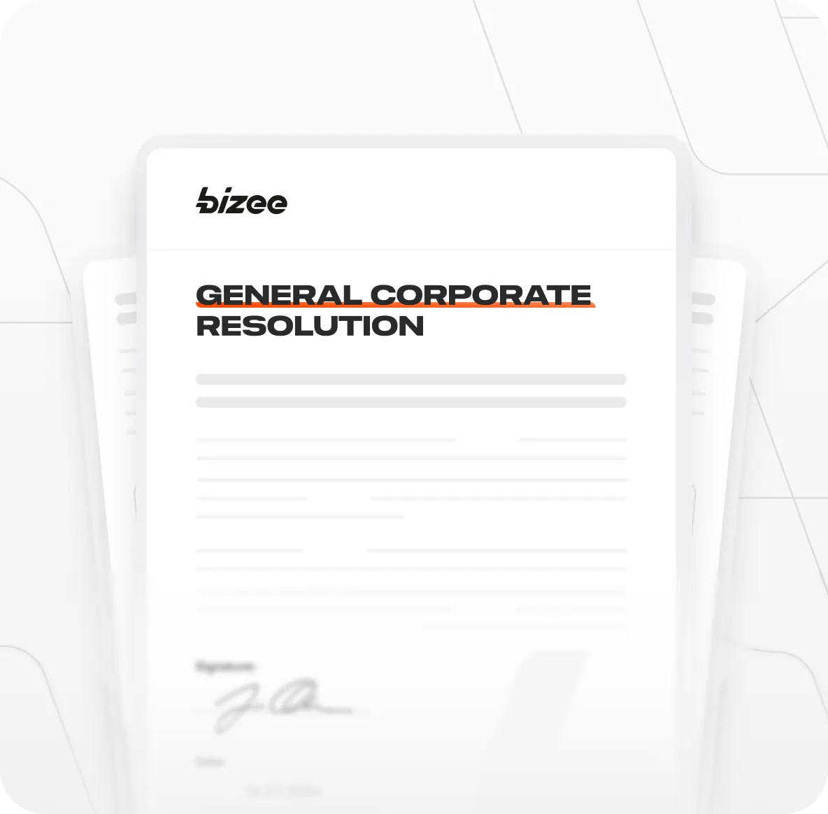 General Corporate Resolution Hero