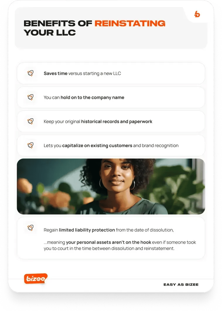 Infographic Benefits Of Reinstanting Your Llc