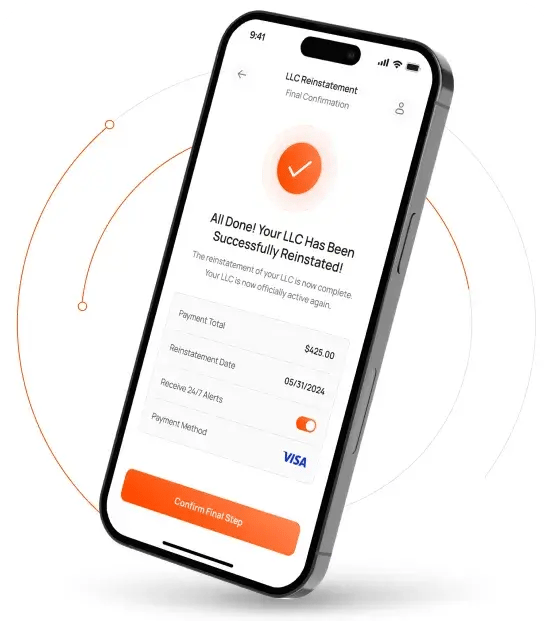 Llc Reinstatement Confirmationpng