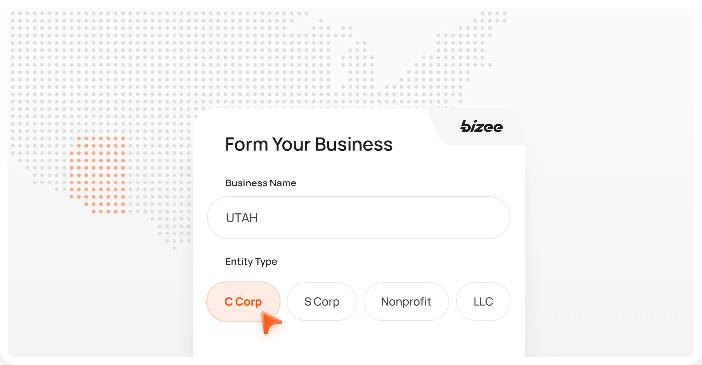 Utah Corp Map