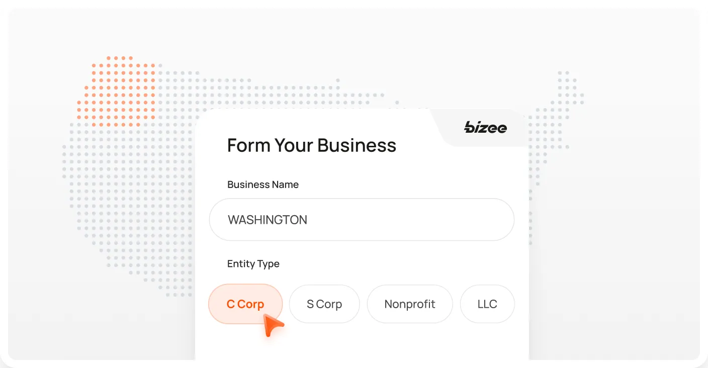 Washington Corp Map