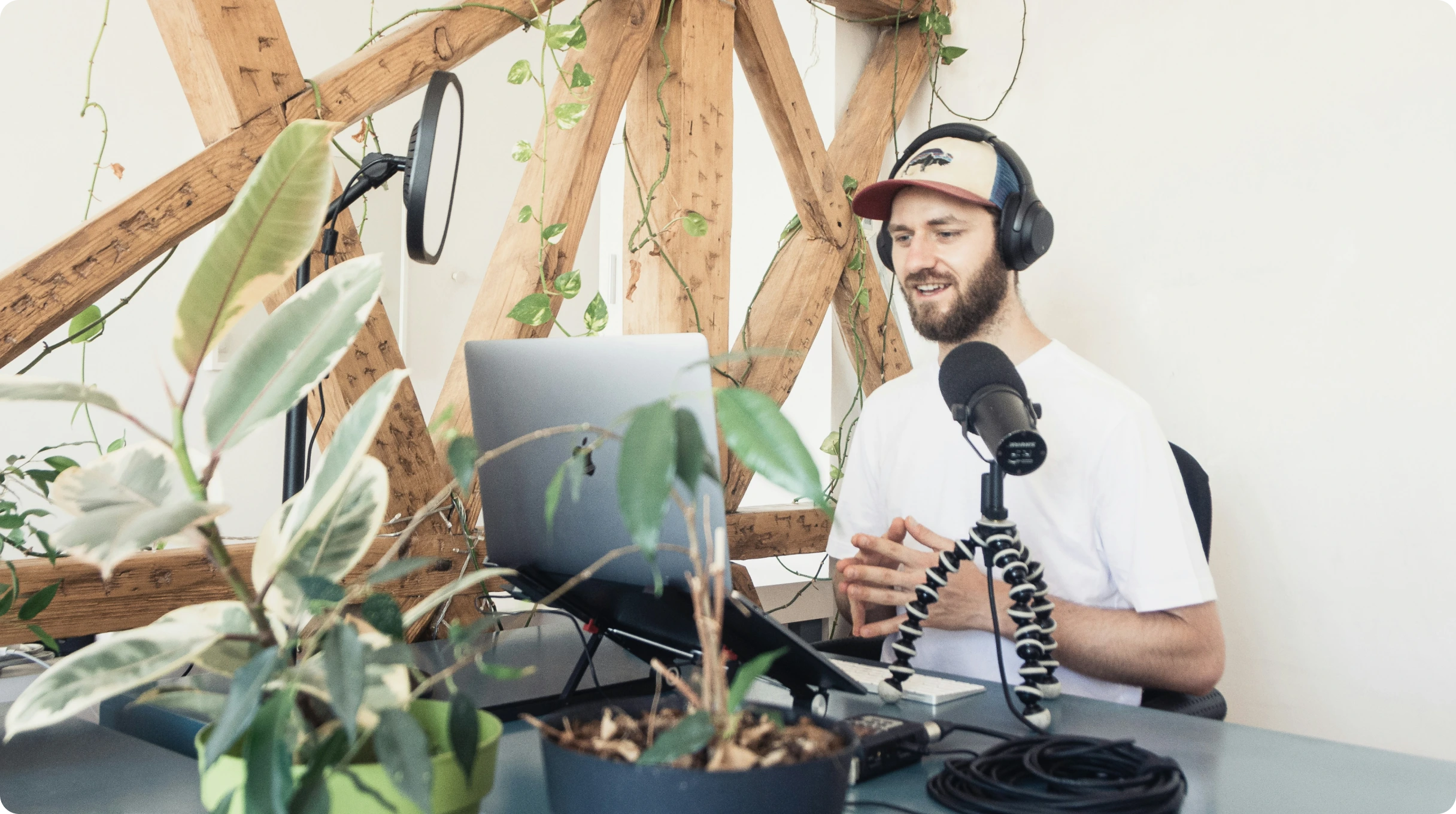 Podcast Recording Remote Workspace