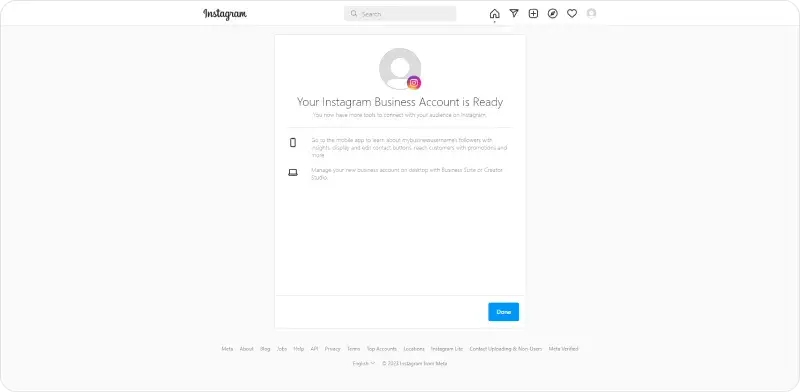 Setup Instagram Account 10
