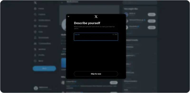 Setup X Twitter Account 13