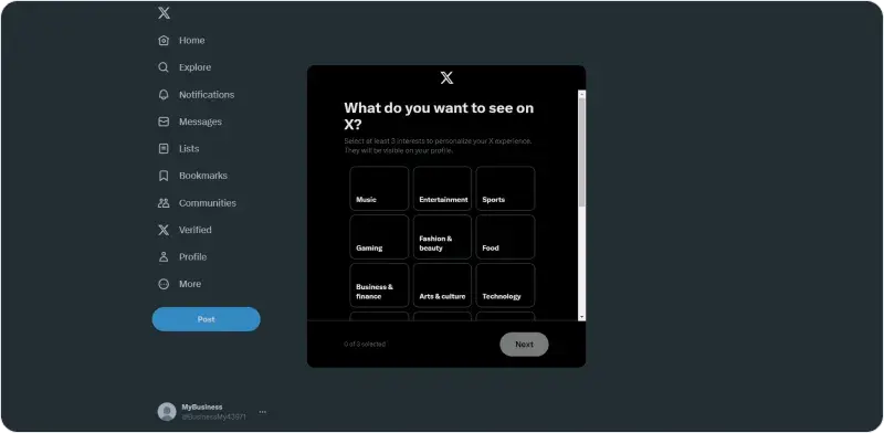 Setup X Twitter Account 9